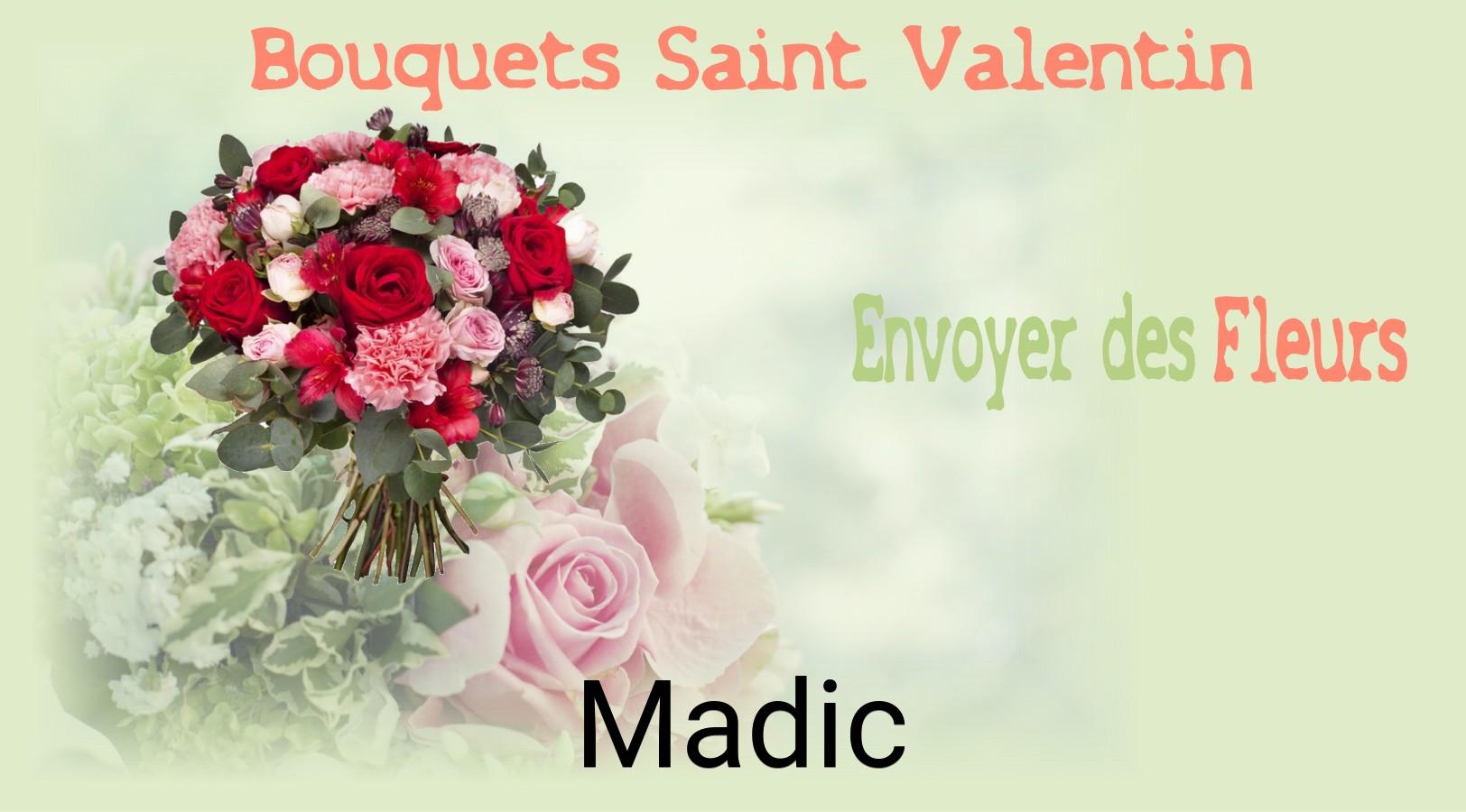 Roses de Saint-Valentin livrées à Madic